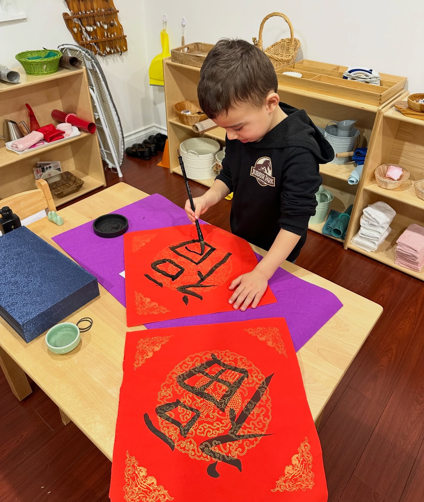 Lunar New Year calligraphy