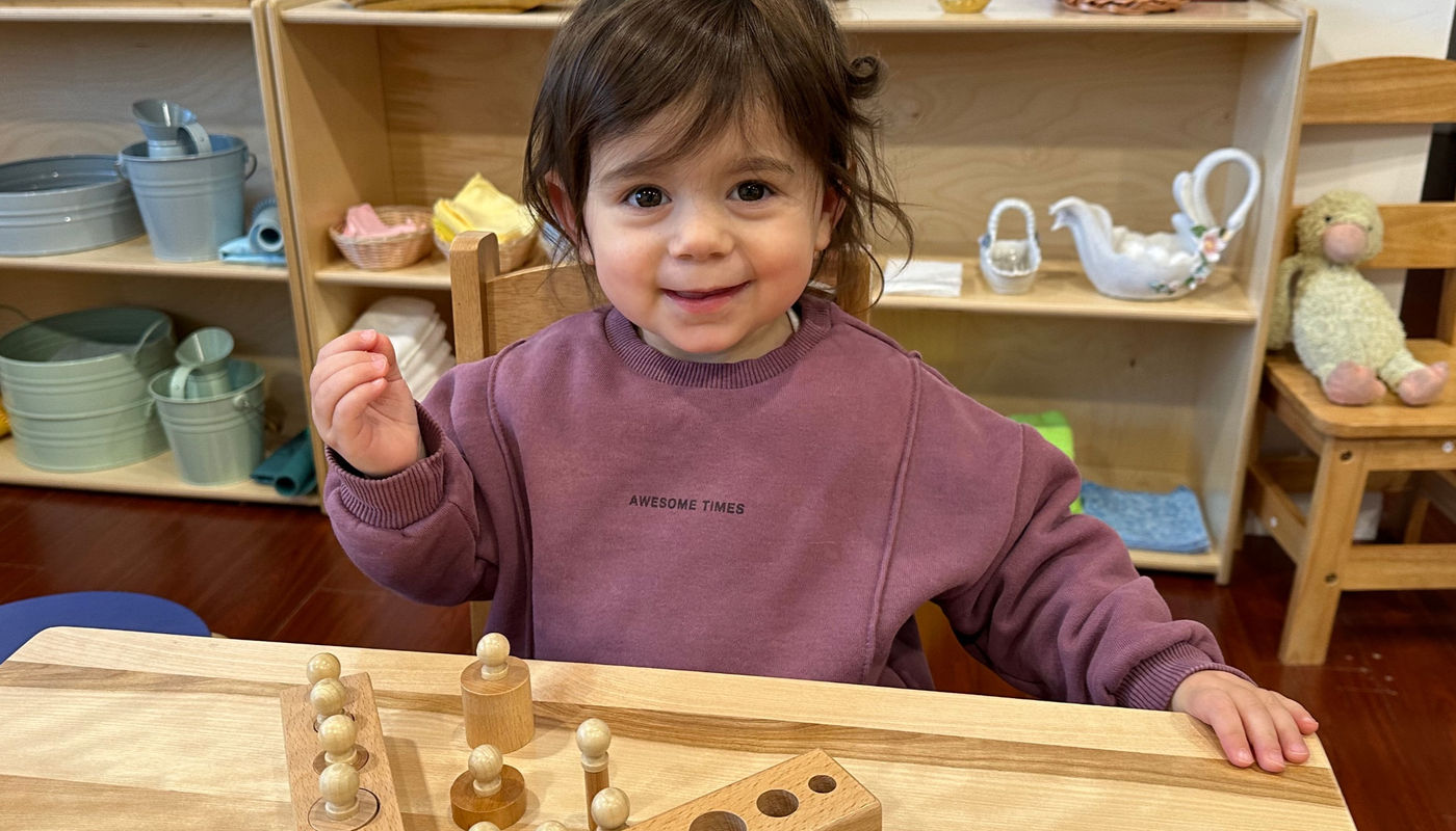 Wooden Montessori materials